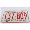 Image 2 : 1973 - pair of Sask License Plates
