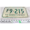 Image 3 : 1974 - pair of Sask License Plates