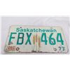 Image 2 : pair of sask license plates