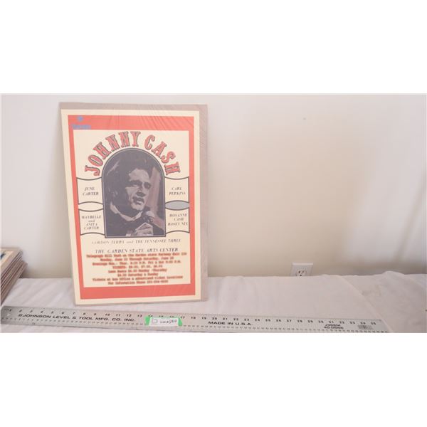 Johnny Cash - poster print - 12x18