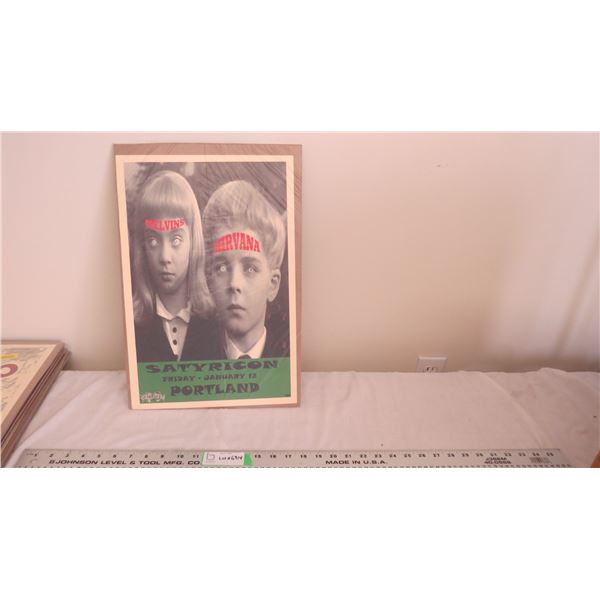 Melvins nirvana - poster print - 12x18