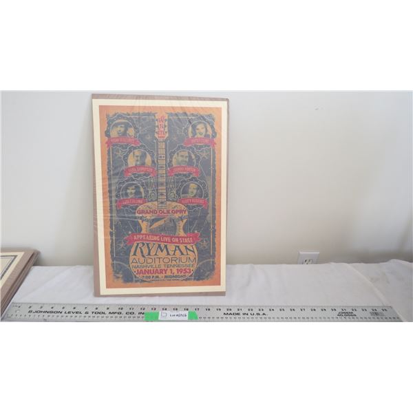 Cindy Ronstady + Don Hicks - poster print - 12x18