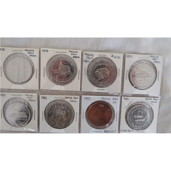 Moose Jaw souvenir coins