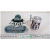 Image 1 : NFL Eagles toque + beer stein