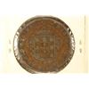 Image 2 : 1842 PORTUGUESE COPPER 20 REIS