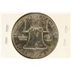 Image 2 : 1963-D FRANKLIN HALF DOLLAR BRILLIANT UNC