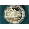 Image 2 : 1990 EISENHOWER CENTENNIAL PROOF SILVER DOLLAR