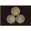 Image 2 : 1912, 1917-C & 1919-C NEWFOUNDLAND SILVER 10 CENTS