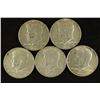 Image 1 : 2-1966 & 3-1967 40% SILVER JOHN F. KENNEDY HALVES