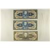 Image 1 : 3 ASSORTED CRISP UNC BRAZIL BILLS 2-2 CRUZEIROS &