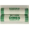 Image 1 : 2-$5 ROLLS OF 2009-D ROOSEVELT DIMES BRILLIANT UNC
