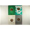 Image 1 : 4 ASSORTED HOLIDAY CARDS WITH 1 1/2'' BRONZE