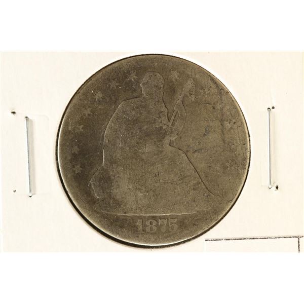 1875-S SEATED LIBERTY HALF DOLLAR