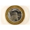 Image 1 : CASINO $10 SILVER TOKEN (UNC) PEPPERMILL RENO