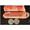 Image 1 : 2-$10 ROLLS OF 1976 BICENTENNIAL QUARTERS