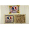 Image 2 : 3-WWII PIECES OF MILITARY CURRENCY 2-1944 2 FRANCS