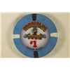 Image 2 : $1 TERRIBLE'S TOWN CASINO CHIP PAHRUMP, NEVADA