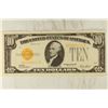 Image 1 : LARGE SIZE 1943-$10 REPRO GOLD CERTIFICATE WITH
