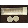 Image 1 : SOLID DATE ROLL OF 1938 JEFFERSON NICKELS 39 COINS