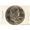 Image 1 : 1958-D FRANKLIN HALF DOLLAR BRILLIANT UNC