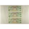 Image 1 : 3 CRISP UNC 1988 ARGENTINA 1 AUSTRAL