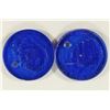 Image 2 : 2-BLUE PLASTIC FORD ROTUNDA WORLD FAIRS TOKENS