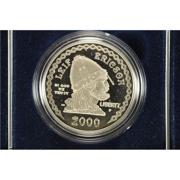 2000 LEIF ERICSON MILLENNIUM US PROOF SILVER