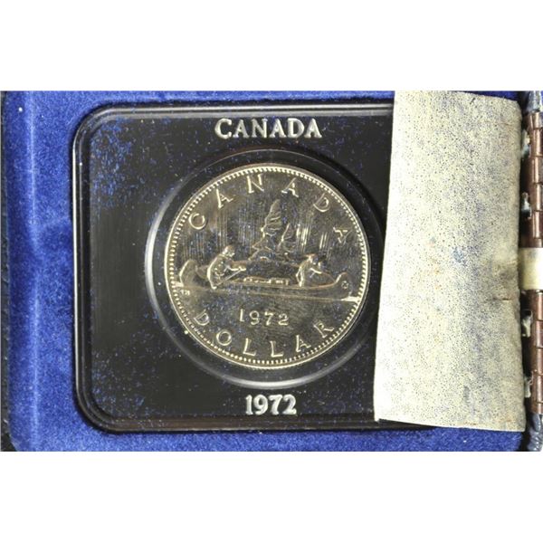1972 CANADA PROOF DOLLAR, ORIGINAL ROYAL CANADIAN