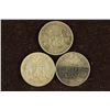 Image 1 : 1937, 1939 & 1941 GREAT BRITAIN SILVER 6 PENCE