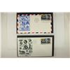 Image 2 : 4 ASSORTED SPACE RELATED ENVELOPES AND STAMPS