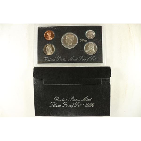 1995 US SILVER PROOF SET (WITH BOX)