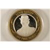 Image 1 : CASINO $10 SILVER TOKEN (UNC) BUTCH CASSIDY