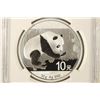 Image 1 : 2016 CHINA SILVER 1O YUAN PANDA NGC MS69