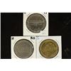 Image 1 : 3 ASSORTED $1 GAMING TOKENS 1997 HARLEY DAVIDSON