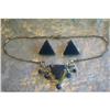 Image 1 : Thermo Lucite and Rhinestone Necklace #2129115