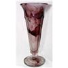 Image 1 : Davidson Amethyst Cloud Glass Vase #2129290