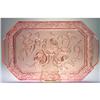 Image 1 : Walther Glass Pink ROSEN Dresser Tray #2129323