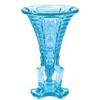 Image 1 : Ice Blue Art Deco Machine Age Rocket Vase #2129334