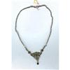 Image 1 : Sterling Silver w/Gold, Garnets & Marcasites #2129432