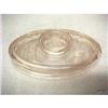 Image 1 : Pink etched dresser compact with rouge on top #2129463