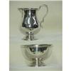 Image 1 : Sterling Silver Sugar Bowl and Cream Pitcher #2129691