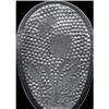 Image 1 : Art Nouveau Tray Egg shape.Hammered. #2129850