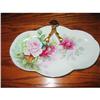 Image 1 : HAND PAINTED LIMOGES ROSES TRAY #2140125