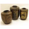 Image 1 : Antique 1880s Hubei POTTERY JARS VASES #2140365