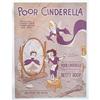 Image 1 : rare 1934 Betty Boop Poor Cinderella Sheet #2140367