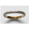 Image 1 : Platinum  and 14 Kt Gold Wedding Band #2140751