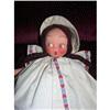 Image 1 : 10" Cloth Molded Face Girl Doll Oval mouth #2153759