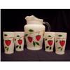 Image 1 : Bartlett-Collins Gay Fad Strawberries Pitcher#2153763