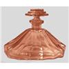 Pink Satin Art Deco Stepped Perfume Bottle #2154025