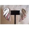 Image 1 : Alicia Silver Abstract Wings Clip Earrings #2154211